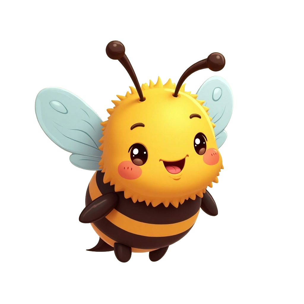 Cute Bee Character